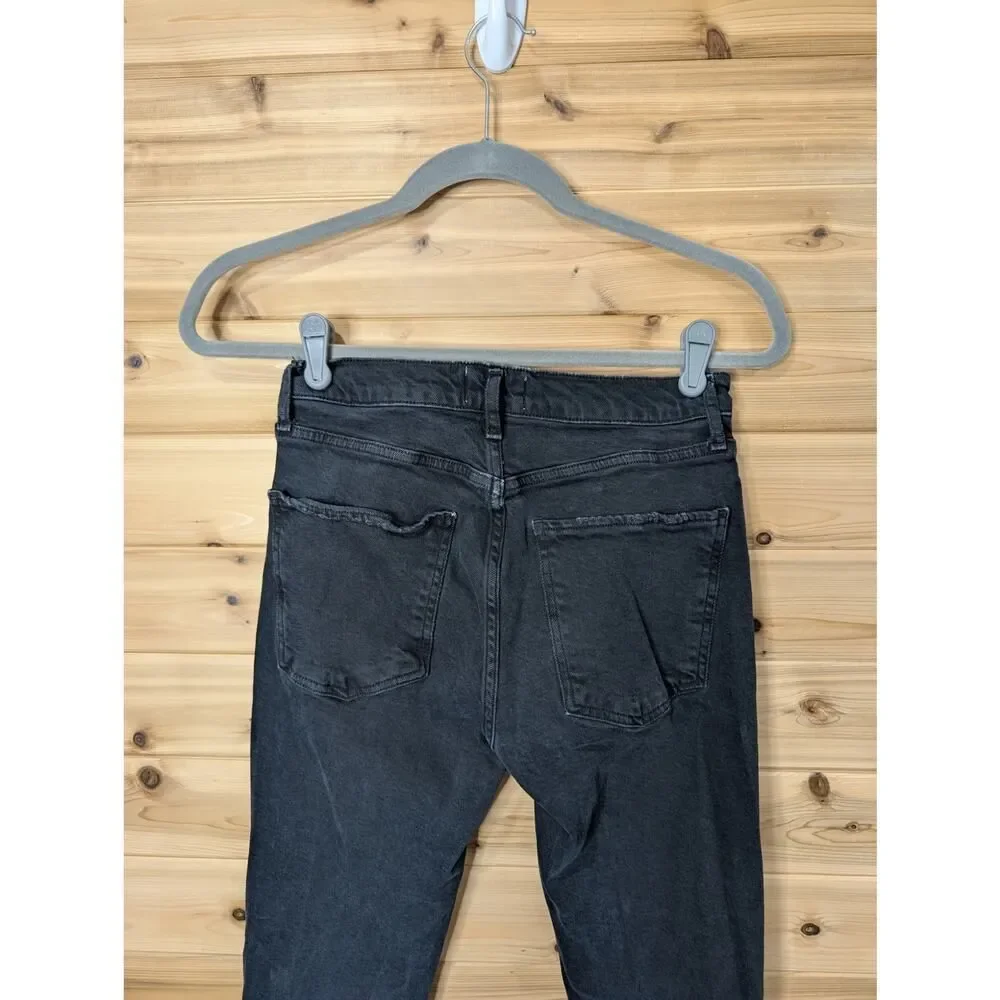AGOLDE Jeans Womens 26 Black Toni‎ Skinny Ankle Jeans